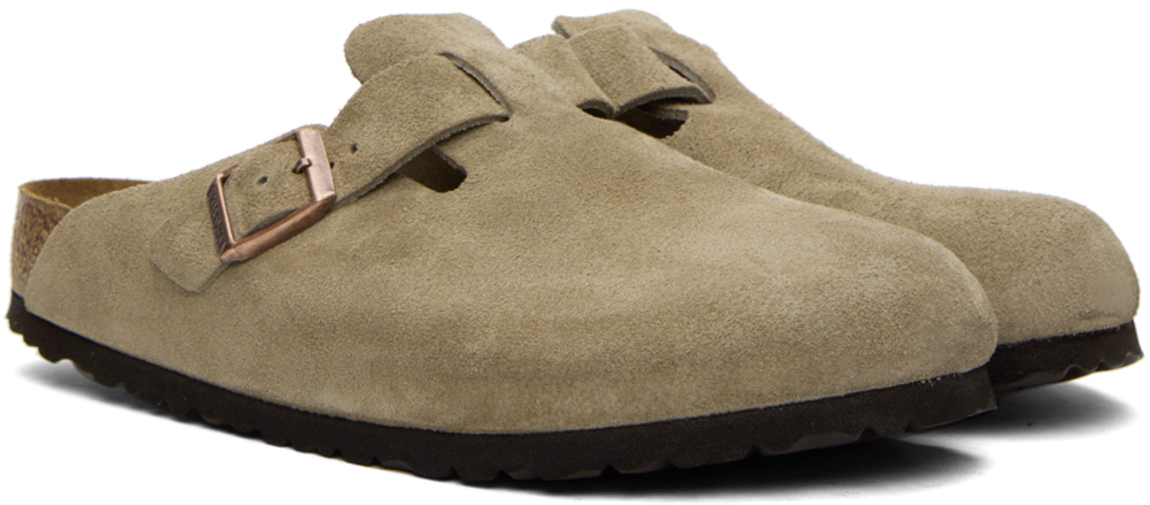 BIRKENSTOCK Round Head Logo Muller Shoes In Neutral