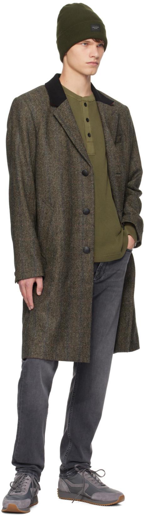 RAG & BONE Fit 2 Authentic Stretch Tanzanite Slim Jean In Black