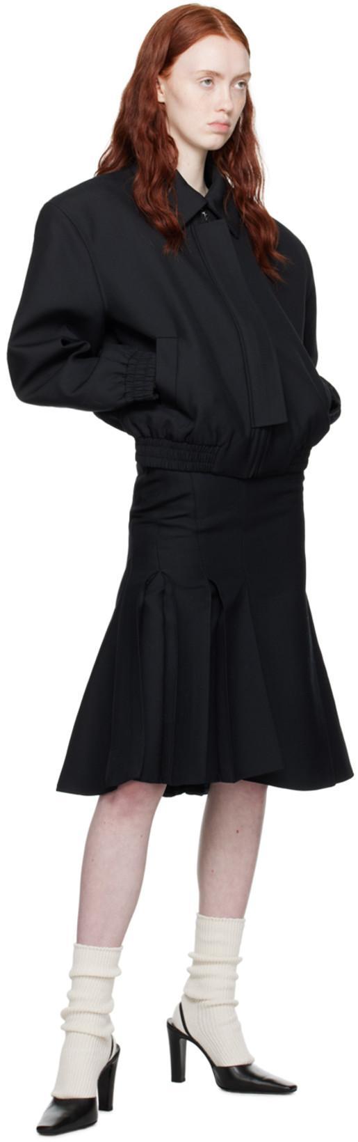 FAX COPY EXPRESS Black Deep U-cut Tank Top