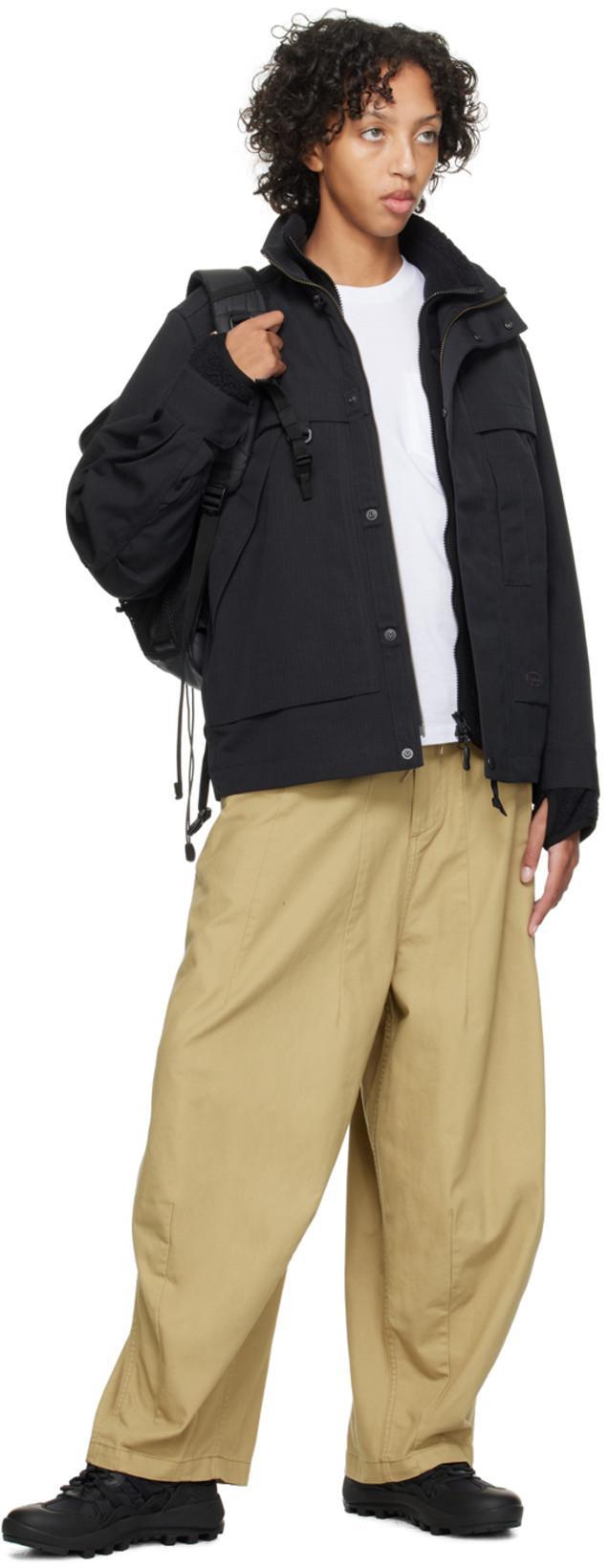 SNOW PEAK Black Zip Jacket