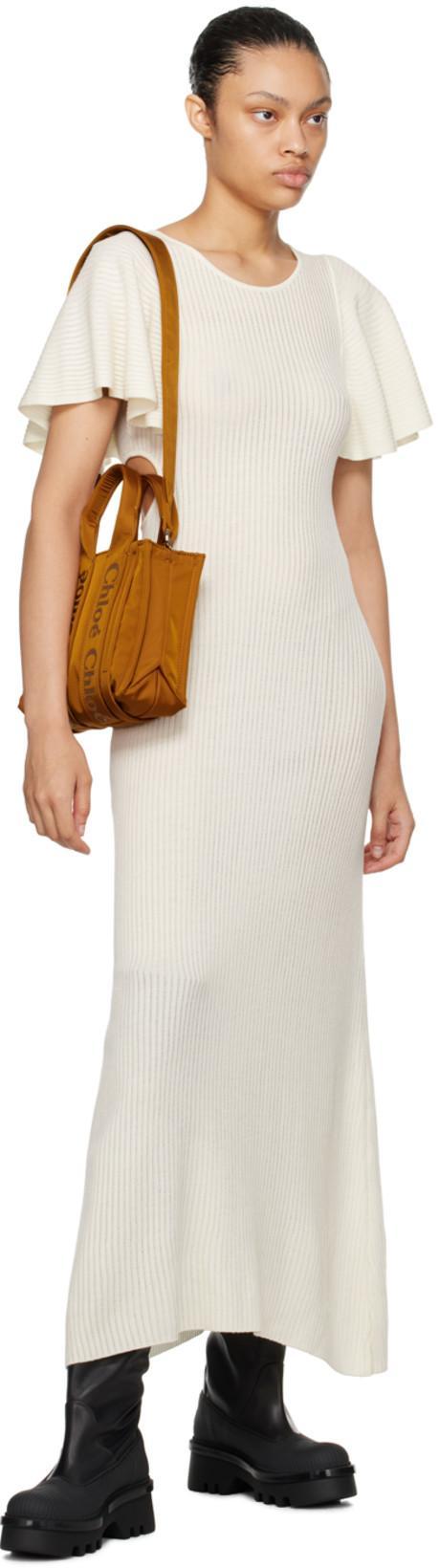 CHLOÉ Leather Knee-high Boots With Tank Sole In Black