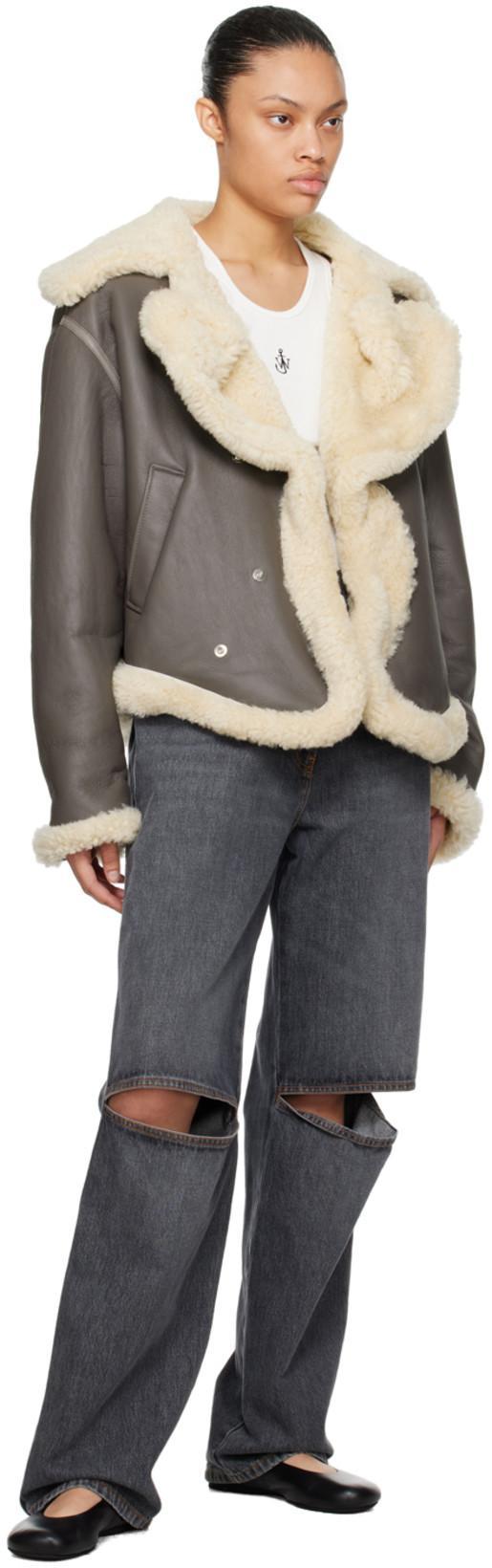 JW ANDERSON J. W. Anderson Anchor Fitted Ribbed Tank Top In White