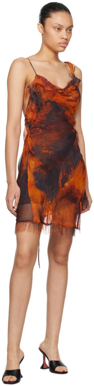 AMINA MUADDI Lupita 95 Leather Heeled Sandals In Black