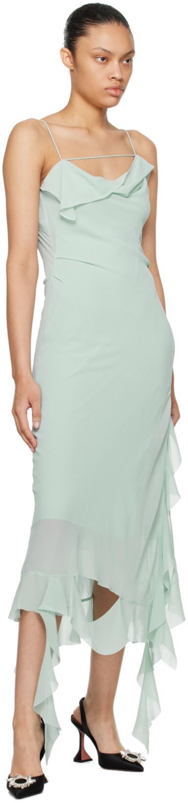 AMINA MUADDI Womens Black Rosie Crystal-embellished Leather Sling-back Courts