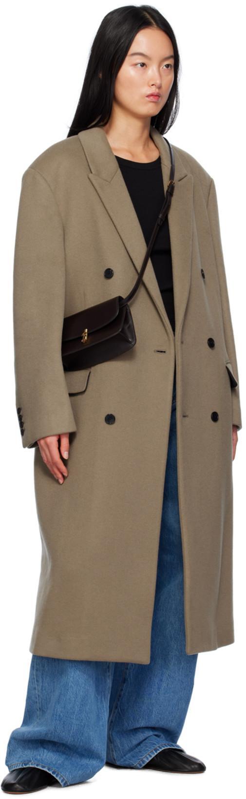 THE ROW Glove Calfskin Ballerina Flats In Black