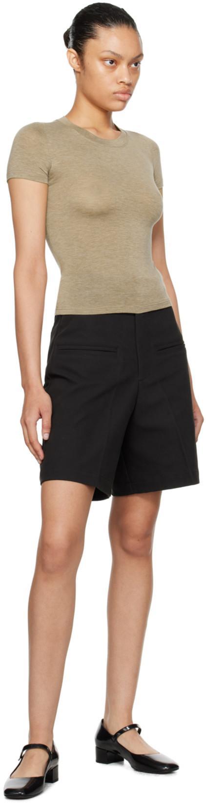 FAX COPY EXPRESS Black Casual Shorts