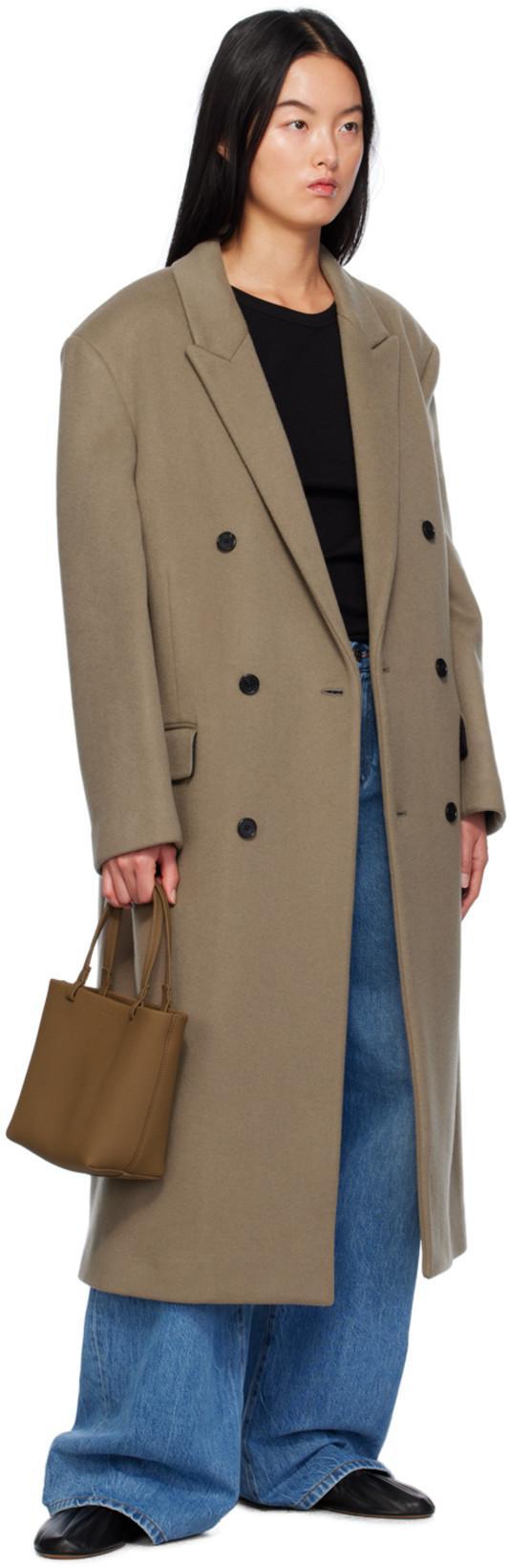 THE ROW Glove Calfskin Ballerina Flats In Black