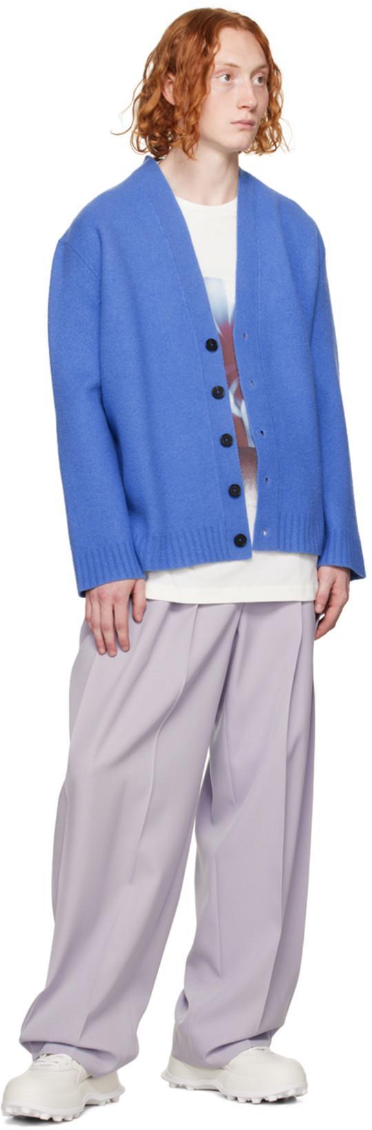 JIL SANDER Leather Sneakers In White