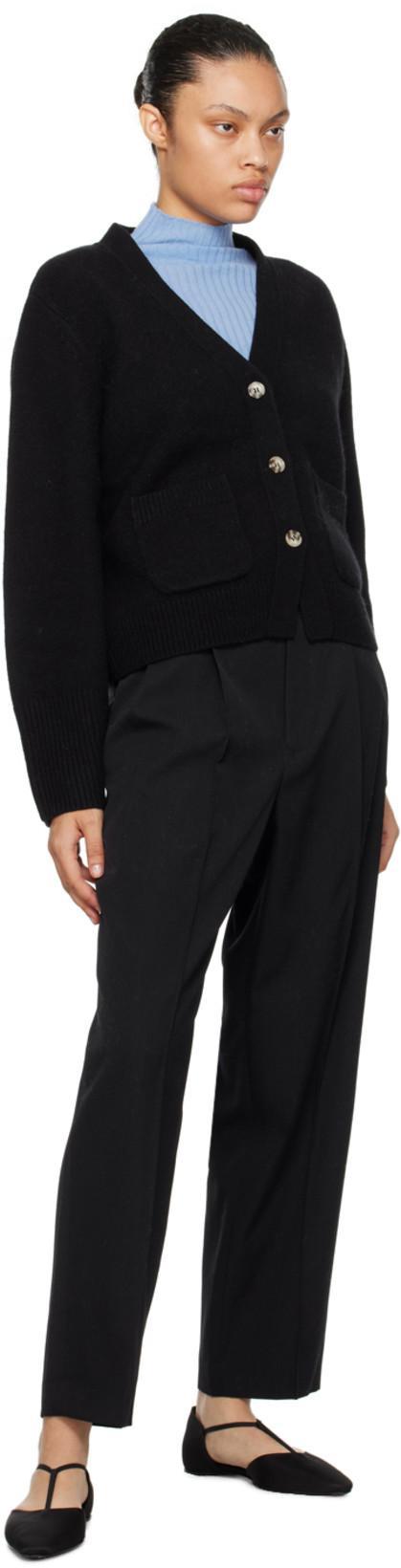 TOTÊME Toteme Woman Ballet Flats Black Size 5 Textile Fibers