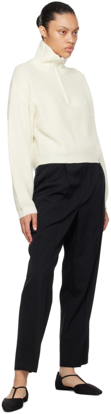 TOTÊME Toteme Woman Ballet Flats Black Size 5 Textile Fibers