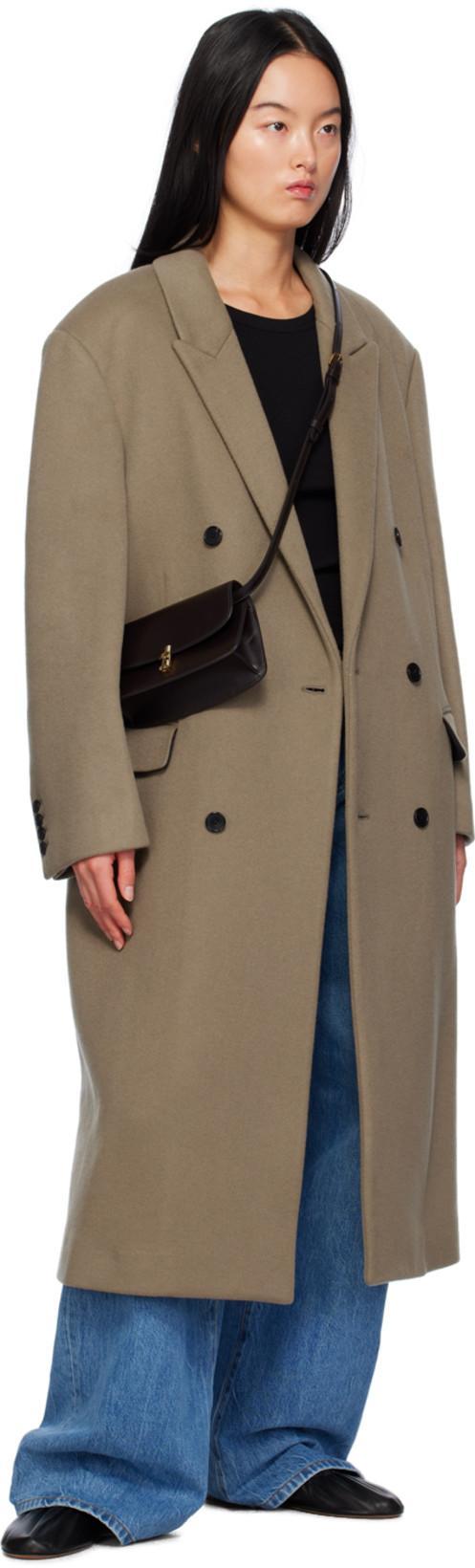 THE ROW Glove Calfskin Ballerina Flats In Black