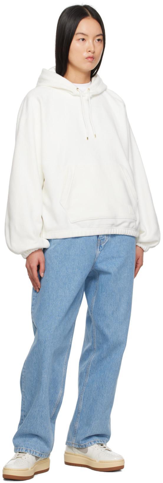 CARHARTT Denim Pant With Back Patch Pockets In Blue