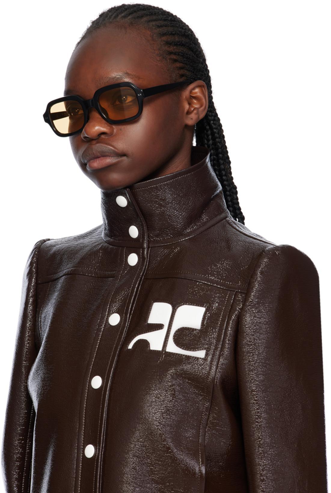 COURRÈGES Re-edition Vinyl Jacket Clothing In Burgundy