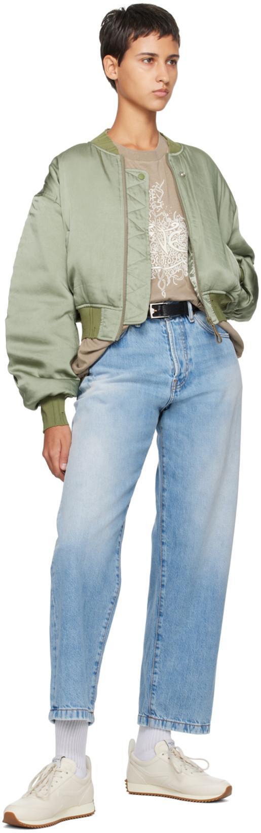 ACNE STUDIOS 1991 Straight Jeans In Blue