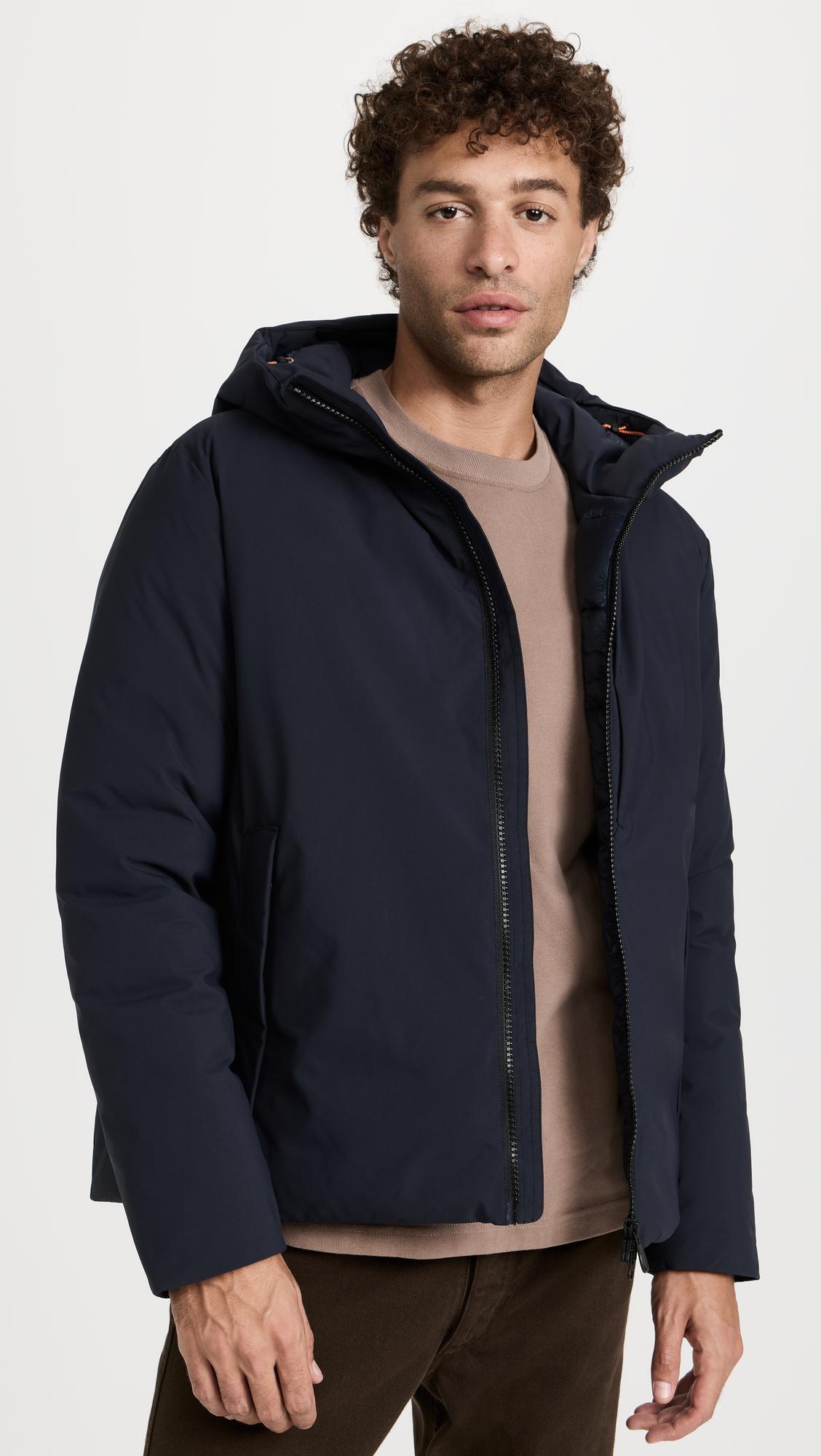 SAVE THE DUCK Obione Padded Short Jacket In Black