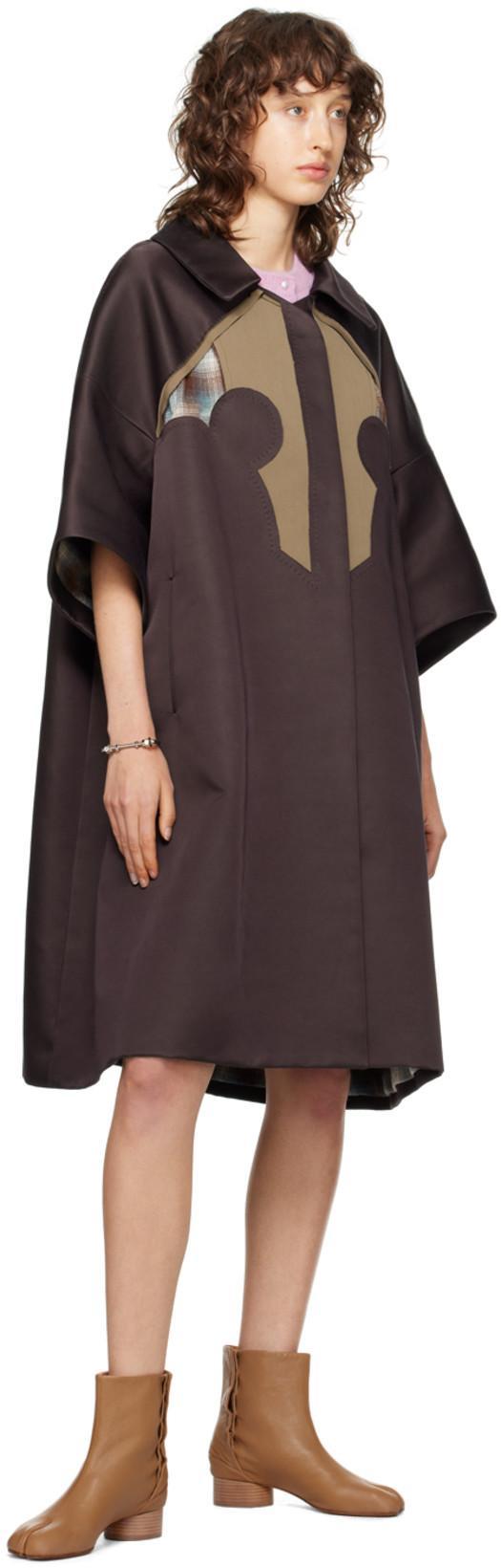 MAISON MARGIELA Boots Tabi H30 En Cuir De Veau Vintage Noir In Brown