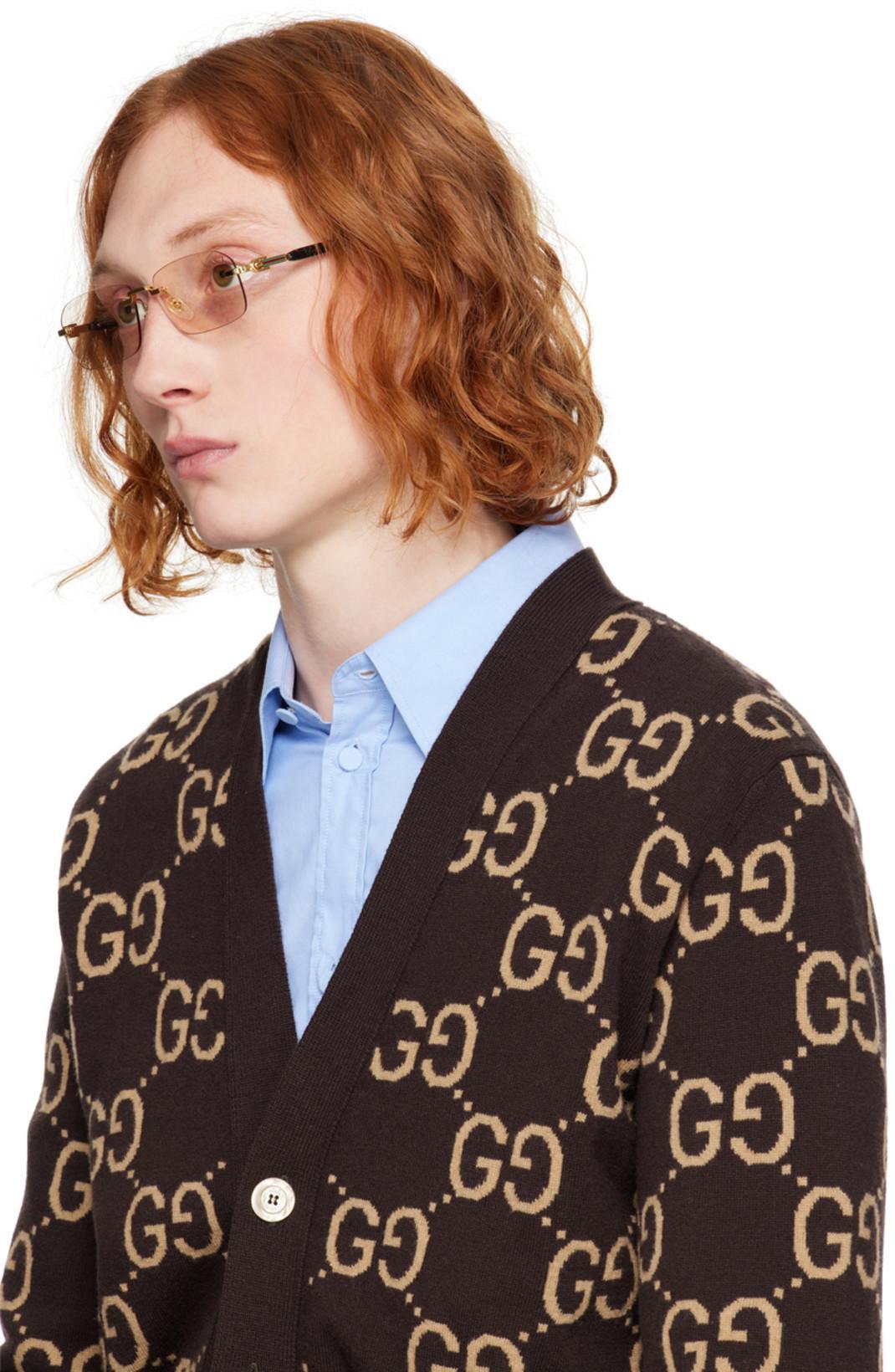 GUCCI Cotton Shirt In Blue