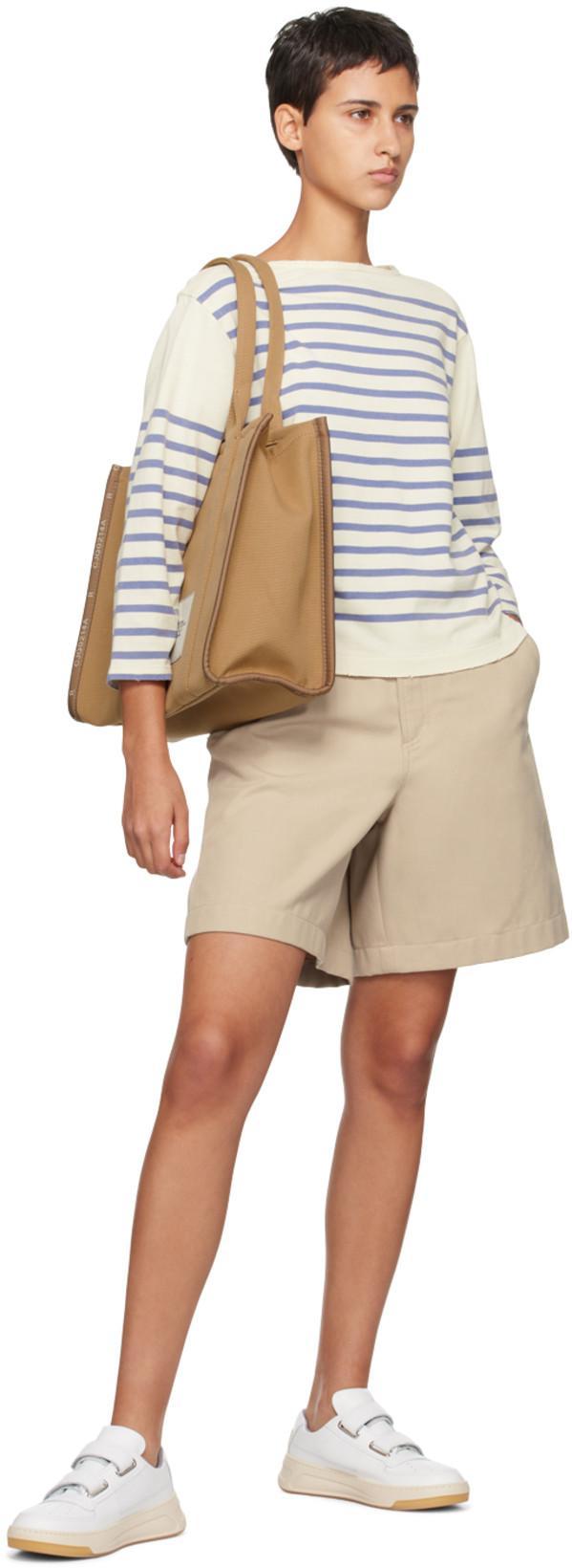 ACNE STUDIOS 20mm Steffey Leather Low Top Sneakers In White