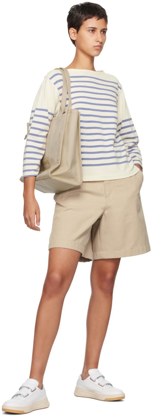 ACNE STUDIOS 20mm Steffey Leather Low Top Sneakers In White