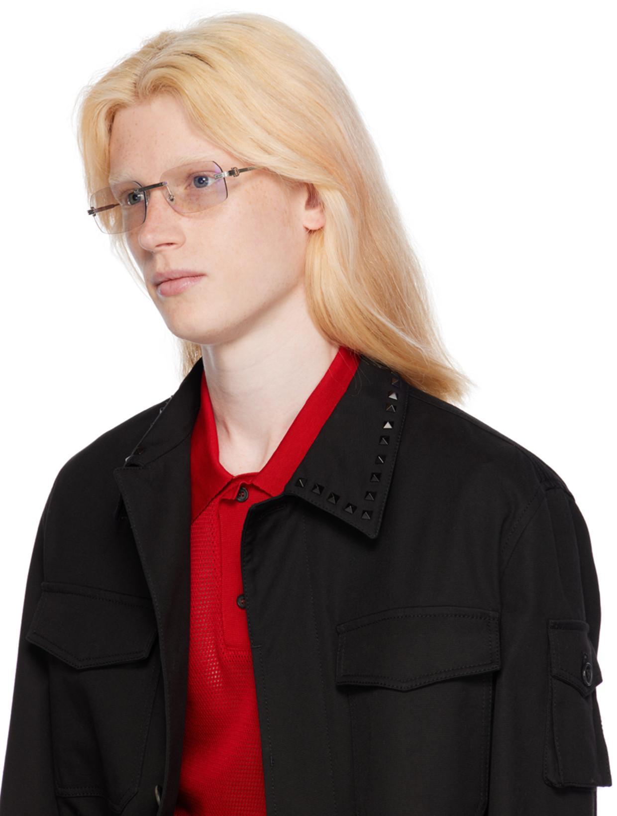 FERRAGAMO Red Spread Collar Polo