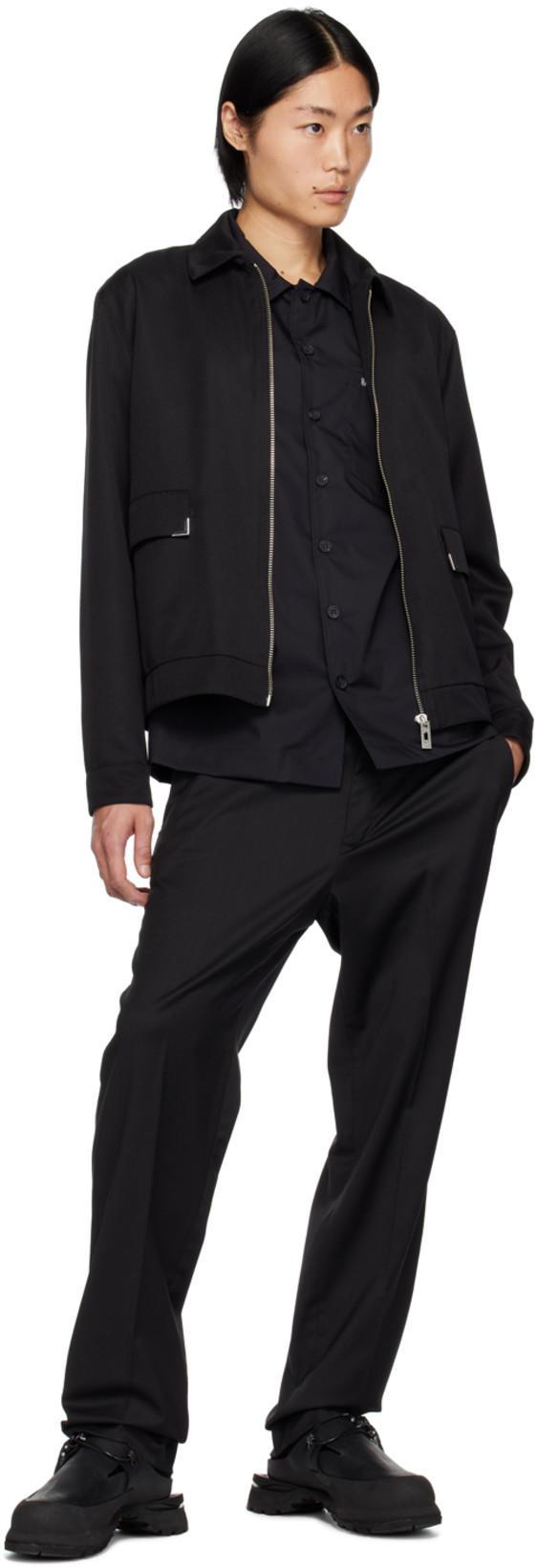 HAN KJOBENHAVN Black Single Suit Trousers