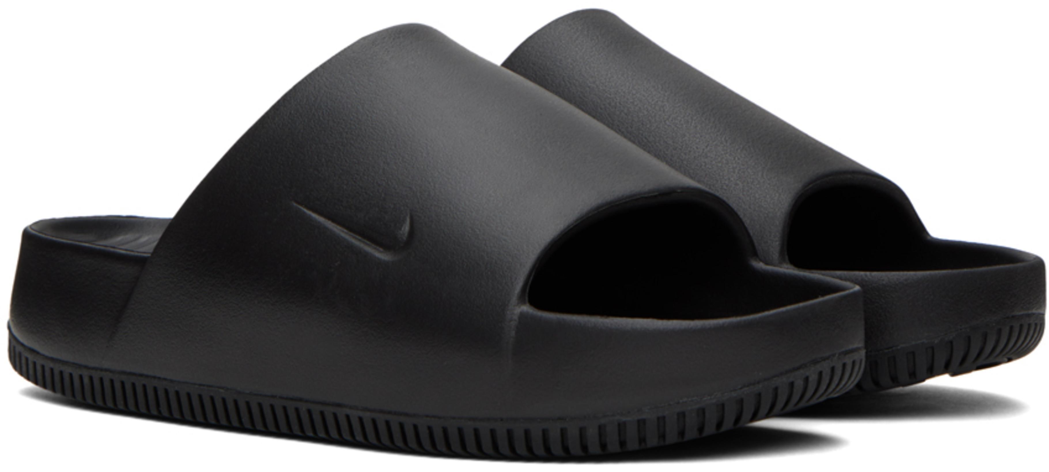 NIKE Man Sandals Black Size 9 Rubber In Multi