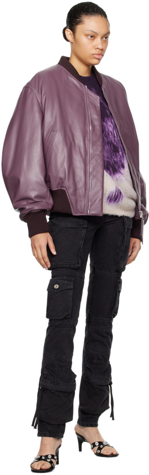 ATTICO Black Cotton Denim Jeans