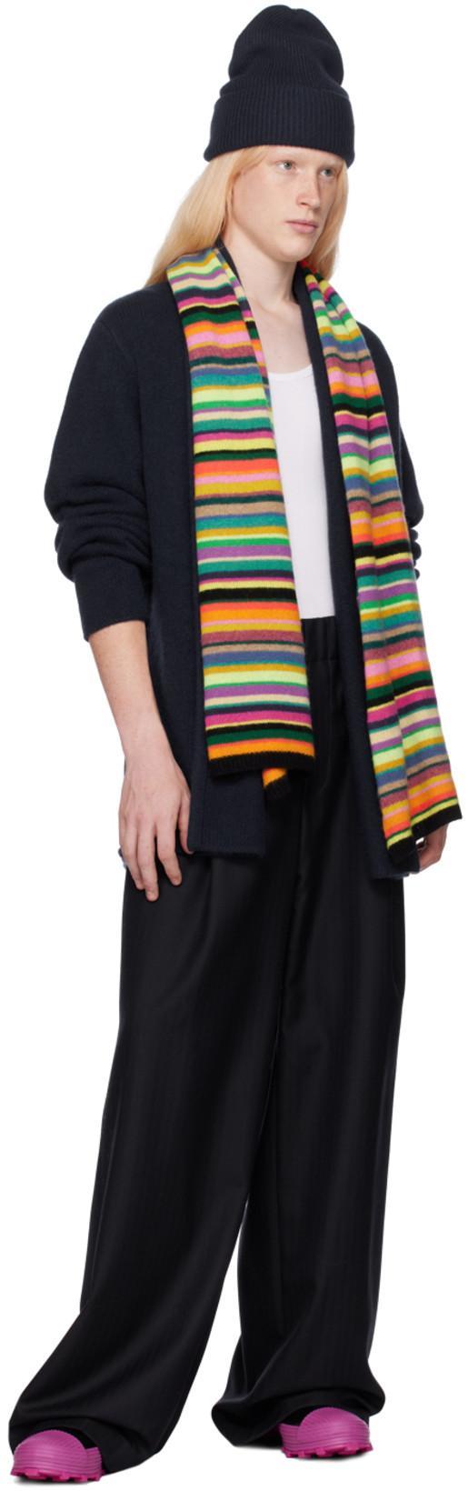 THE LETTERS White Striped Tank Top