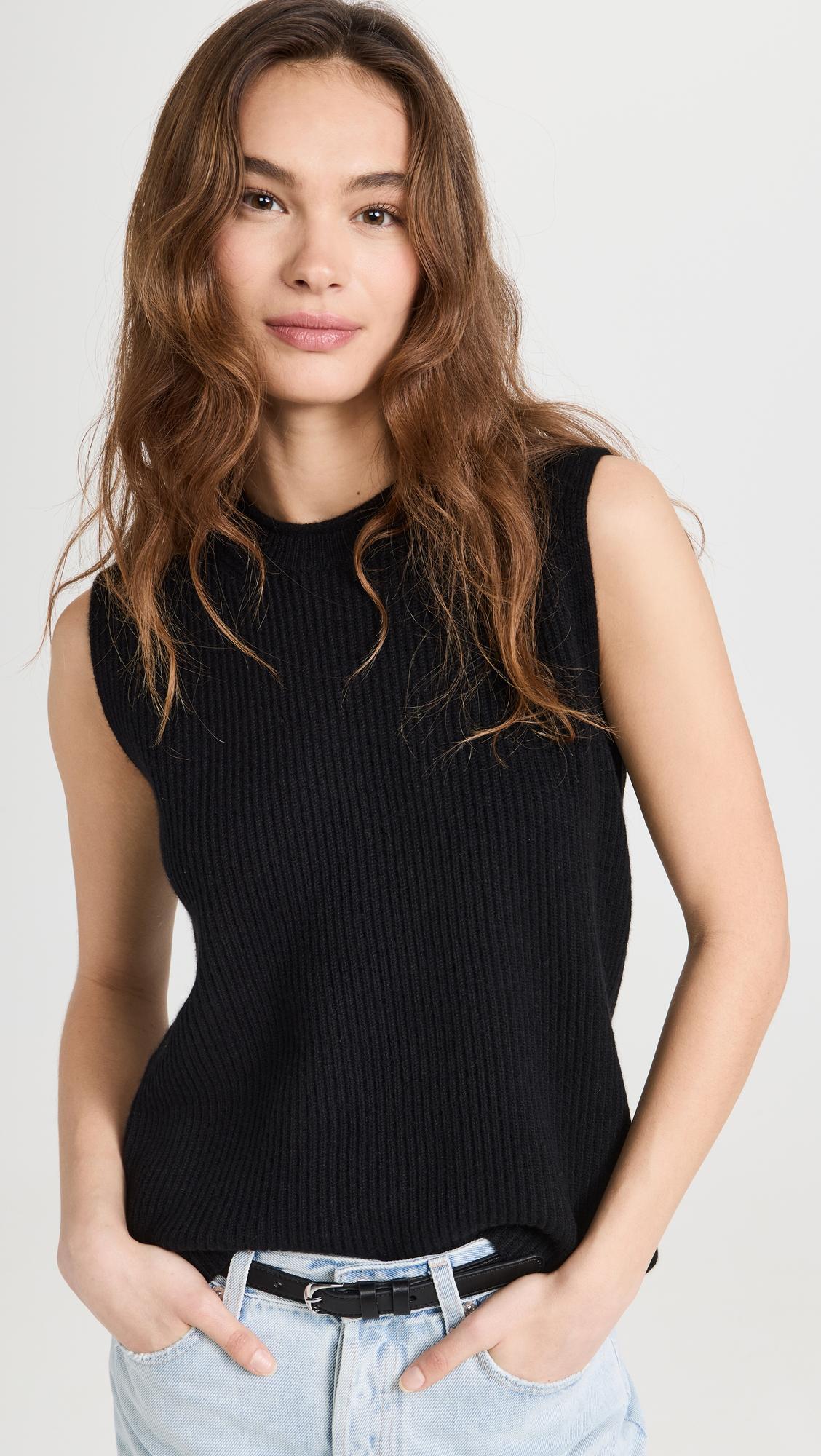 ANINE BING Hugh Jean In Medium Indigo In Blu