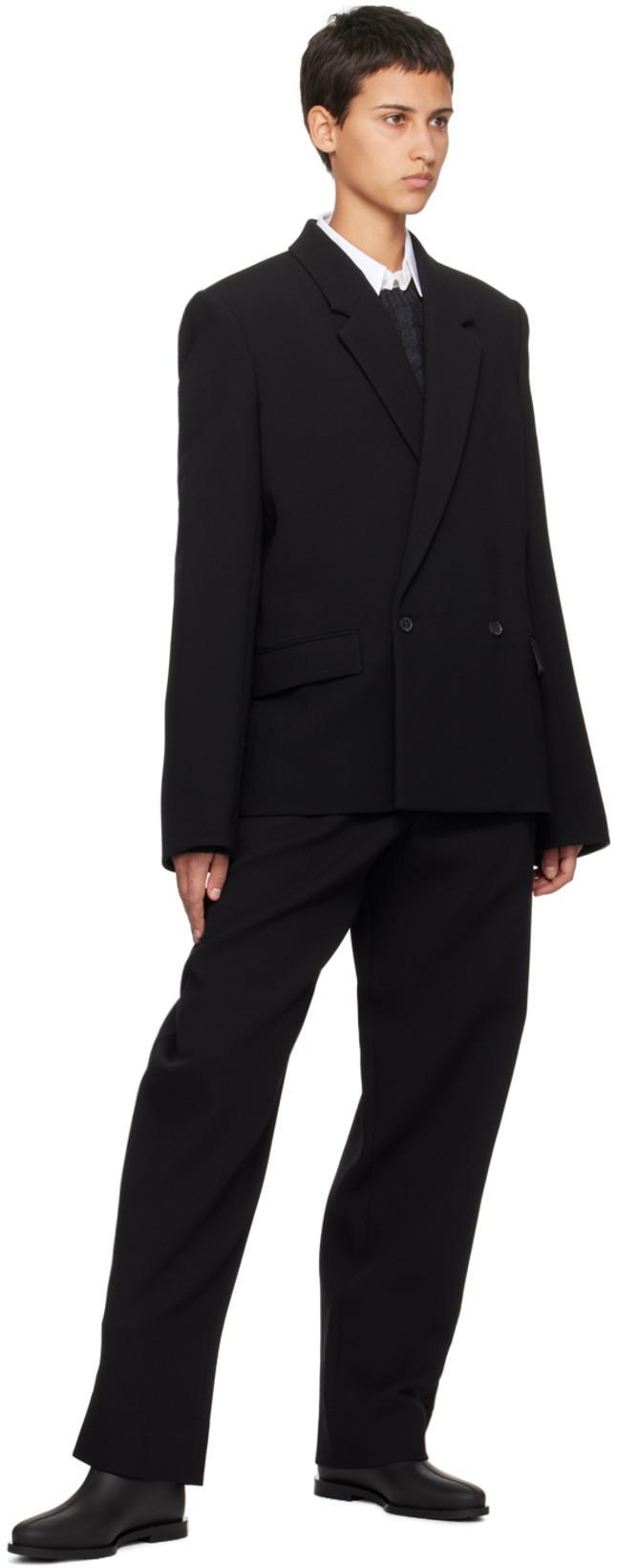 WARDROBE.NYC Black Hailey Bieber Edition Hb Trousers