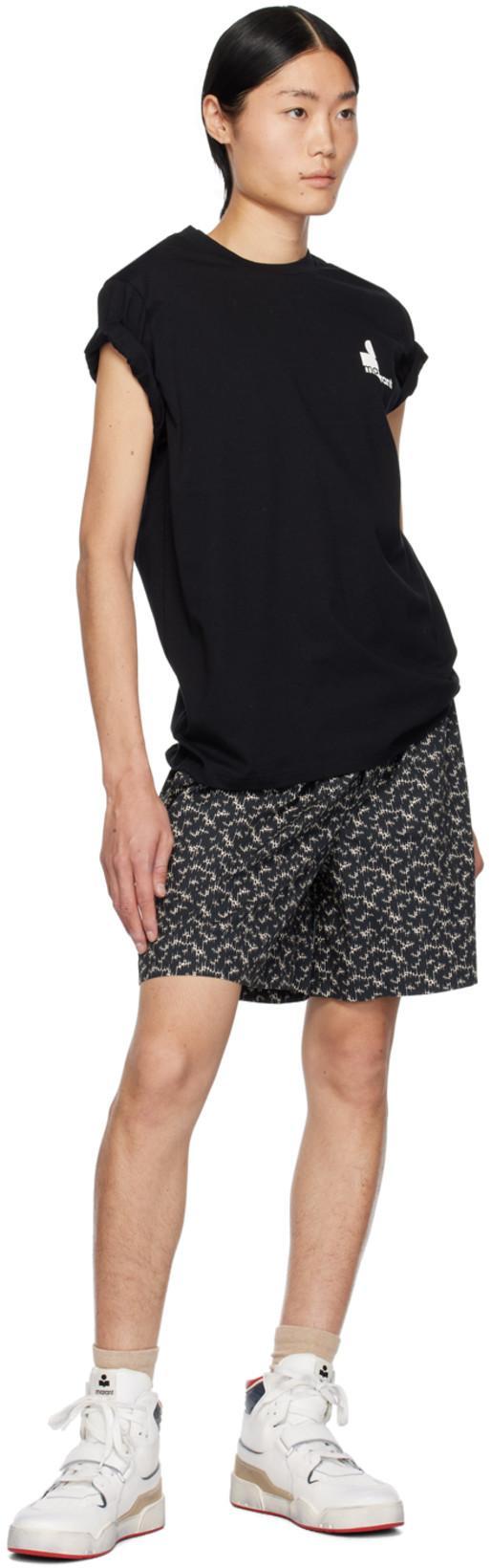 ISABEL MARANT T-shirt Zafferh Aus Baumwolle Mit Logo In Black