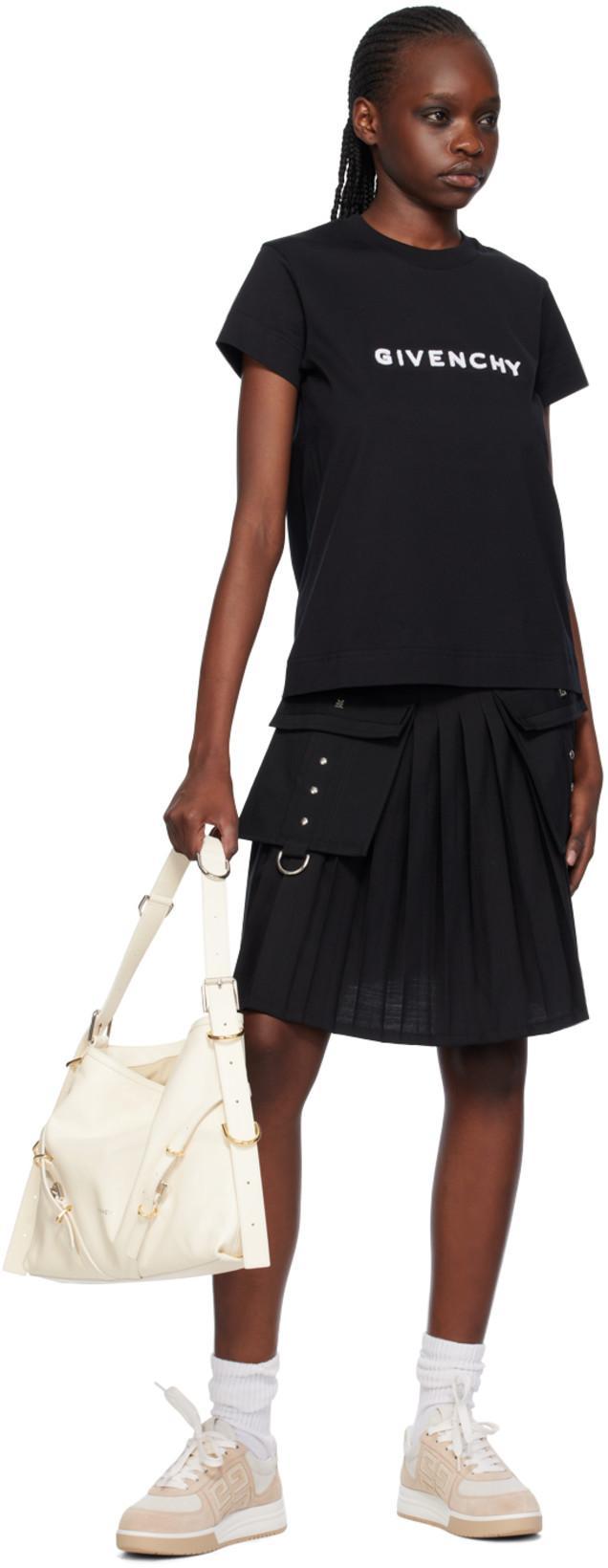 GIVENCHY G4 Low Top Sneaker In Beigewhite