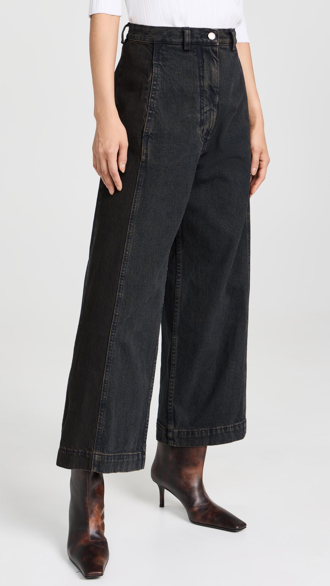 CULT GAIA Lina Pointed Toe Mule In Black