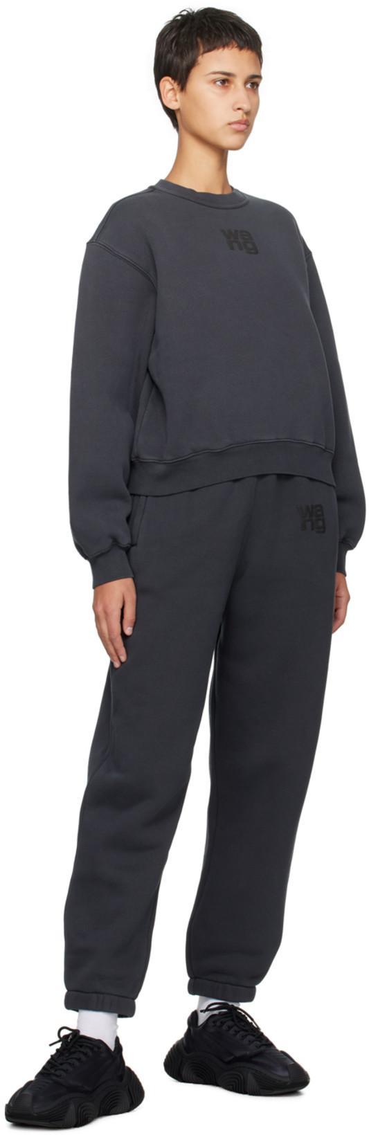 ALEXANDER WANG ‘vortex' Lycra Chunky Low Top Sneakers In Black