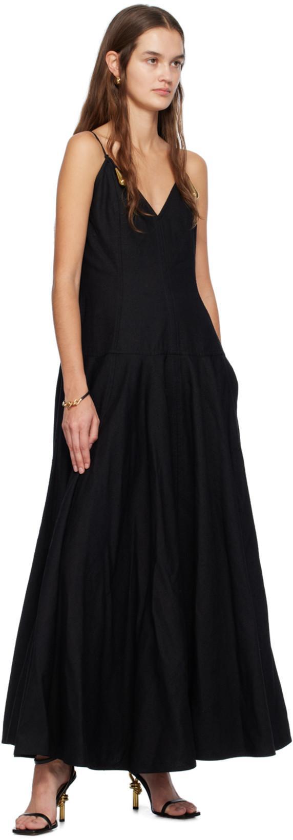 BOTTEGA VENETA Leather Knot-heel Ankle-strap Sandals In Black