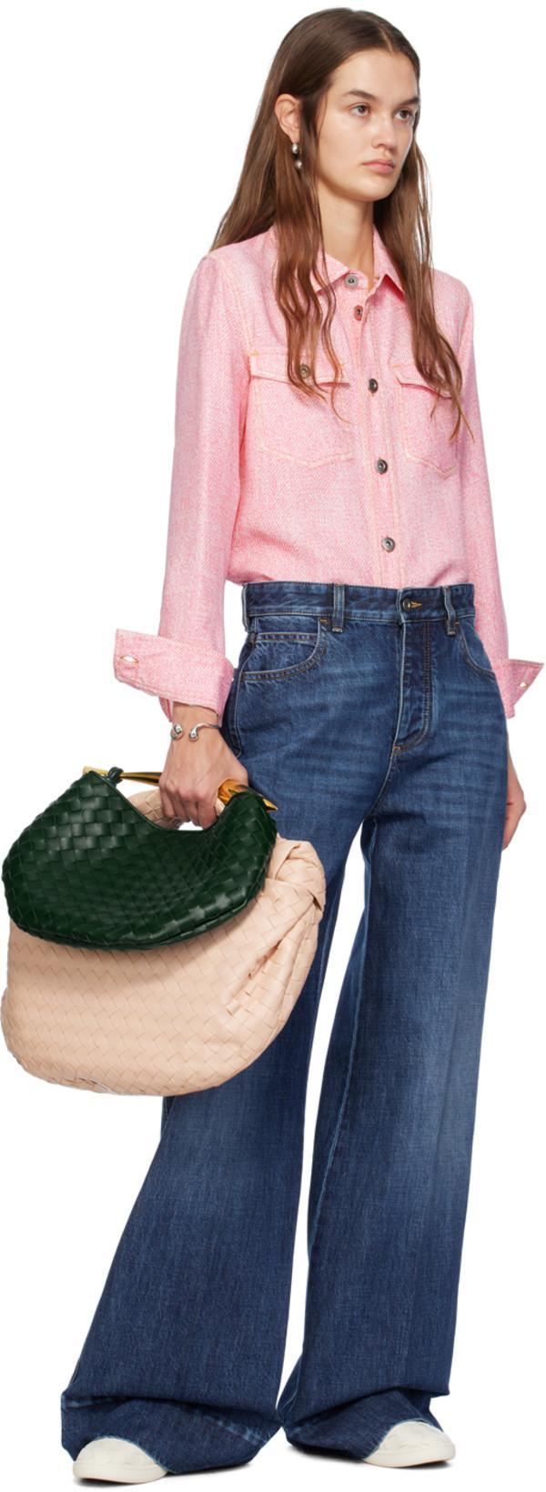 BOTTEGA VENETA Sawyer Intrecciato Leather Low-top Sneakers In White