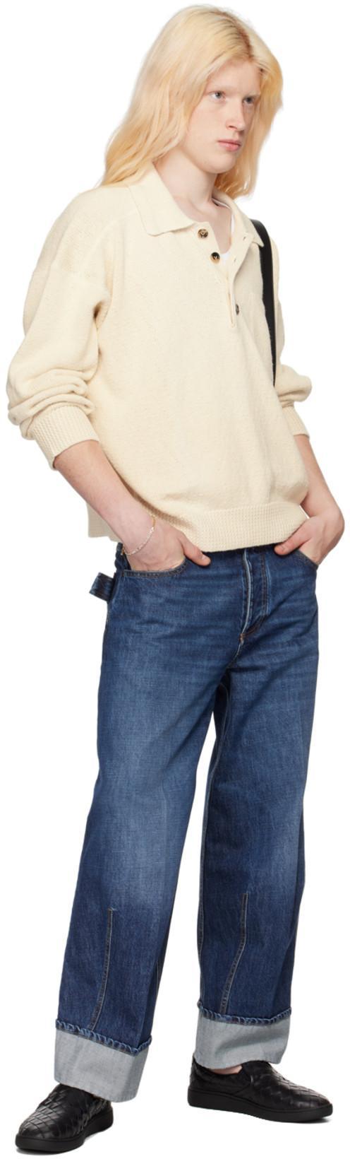 BOTTEGA VENETA Black Calf Leather Sawyer Slip On Sneaker