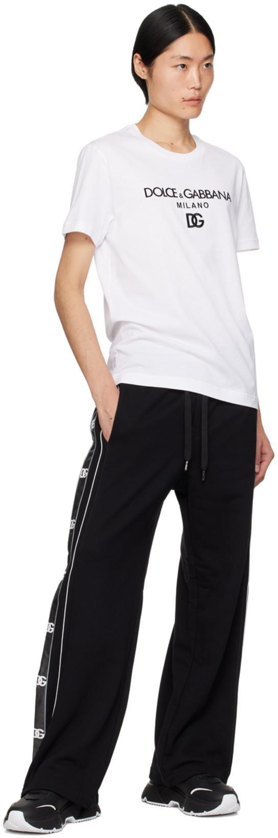 DOLCE & GABBANA White Cotton T-shirt