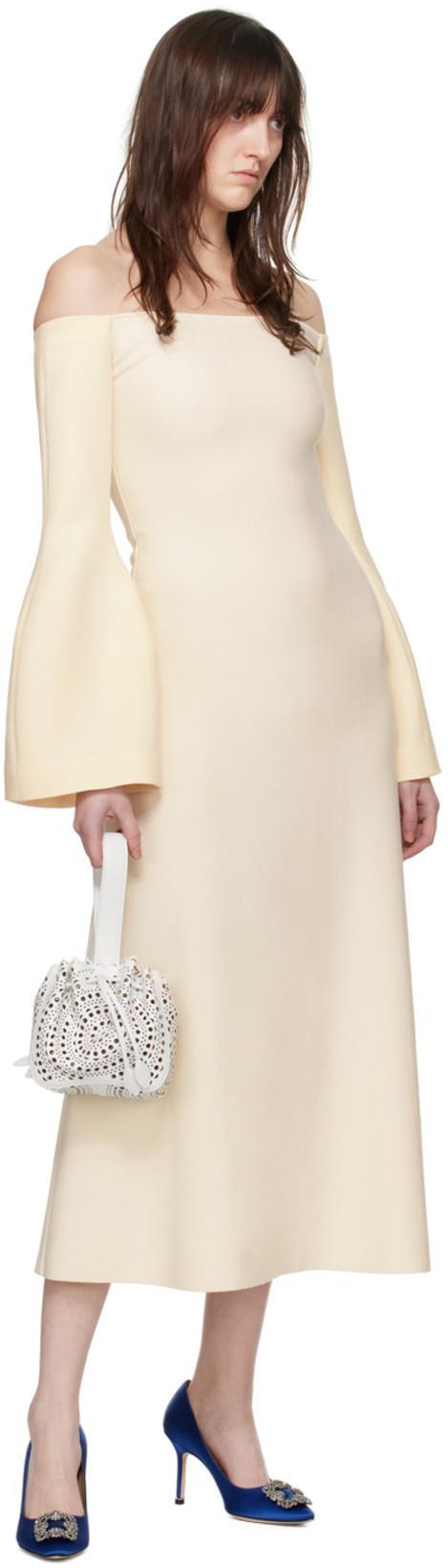 MANOLO BLAHNIK Hangisi 90 Royal Blue Satin Pumps