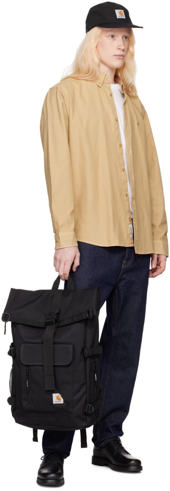 CARHARTT Work In Progress Icon Adjustable Baseball Cap In Black