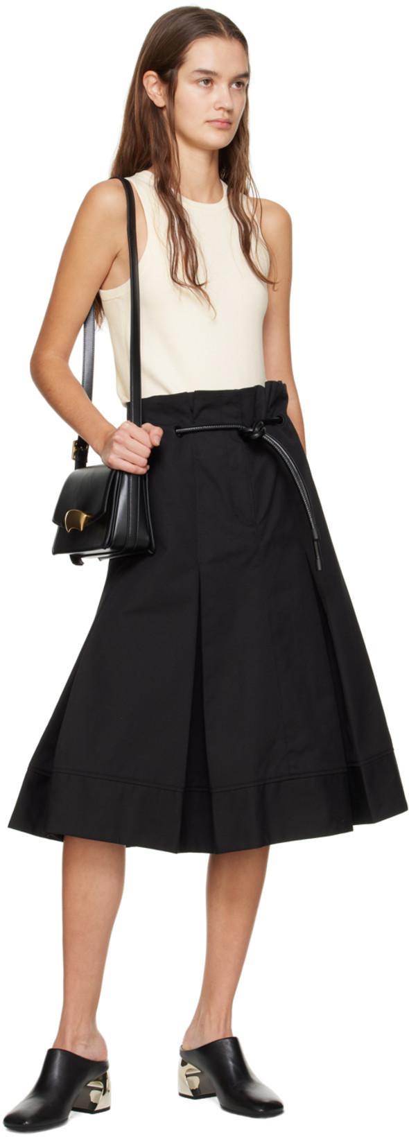 3.1 PHILLIP LIM Id Pebbled Leather Shoulder Bag In Black