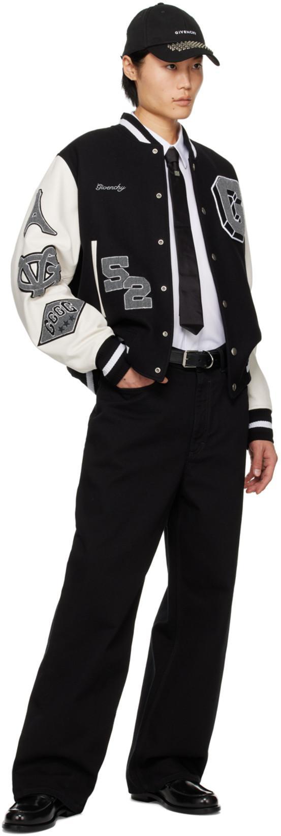 GIVENCHY Black Loafers With 4g Detail In Leather Man