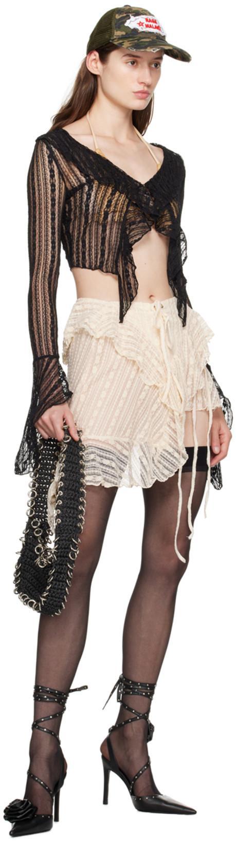 RAGA MALAK Tan Bebe Faux-suede Bikini