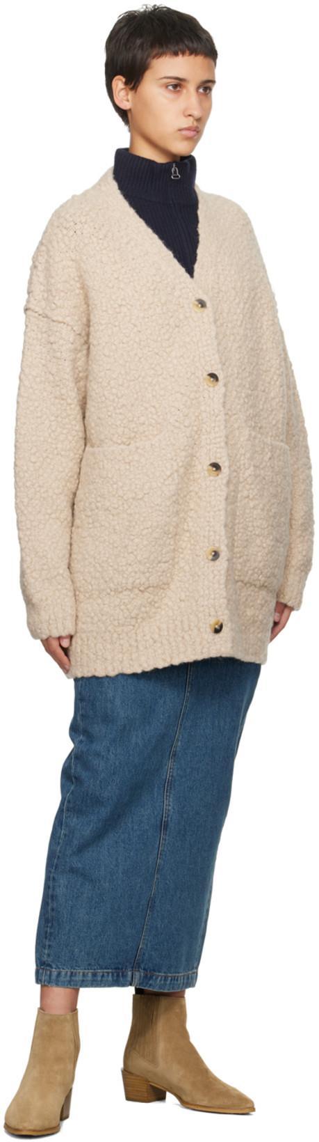 WARDROBE.NYC Wardrobe. Nyc Denim Column Skirt Indigo