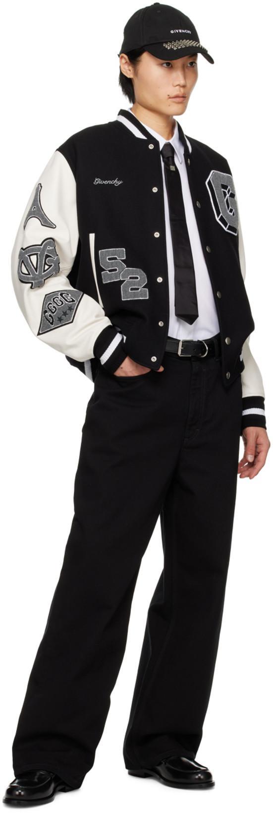 GIVENCHY Black Loafers With 4g Detail In Leather Man