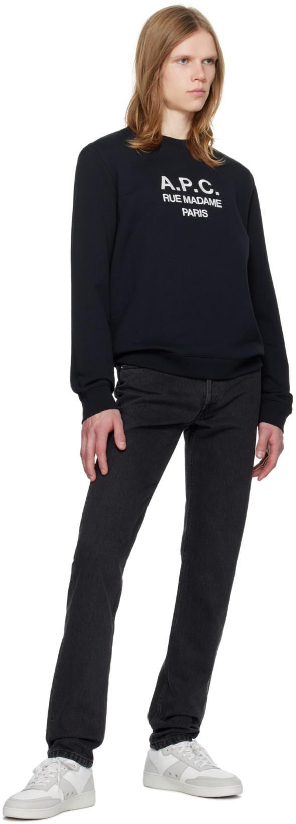 APC Straight Jeans In Blue