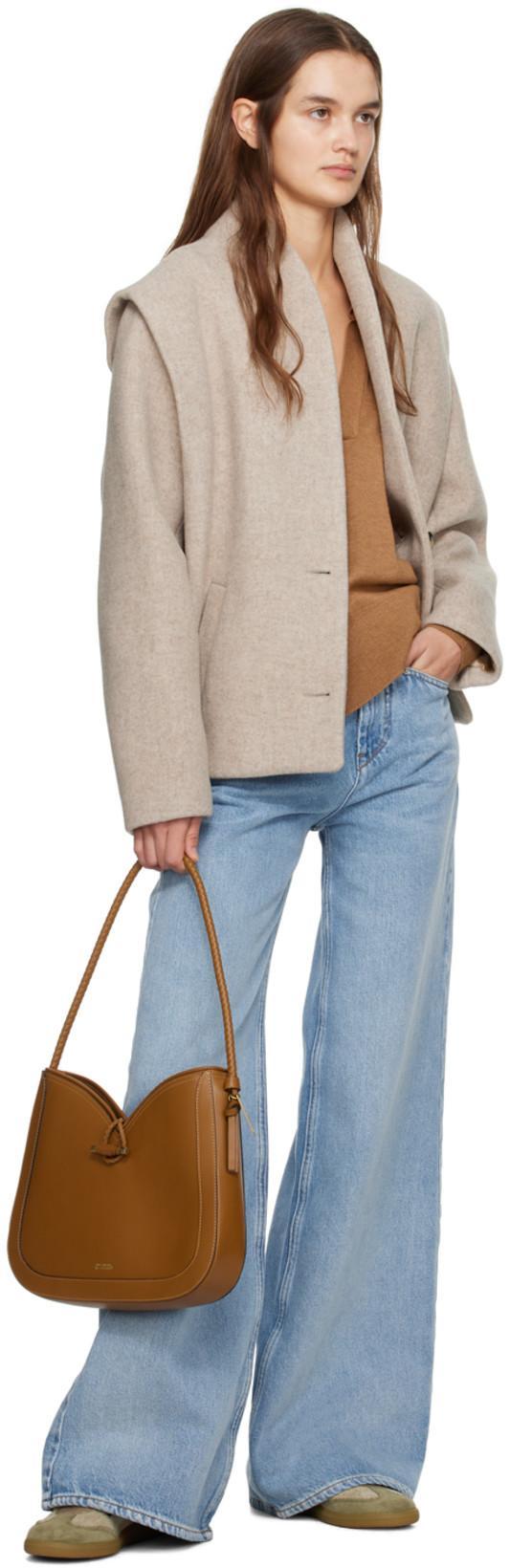 ISABEL MARANT Beth Mixed Leather Triple-grip Sneakers In Taupe