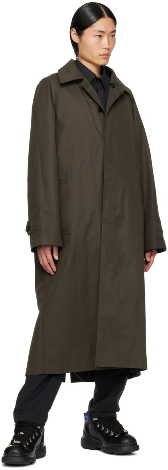 BURBERRY Leather Solid Color Hiking Booties In Black