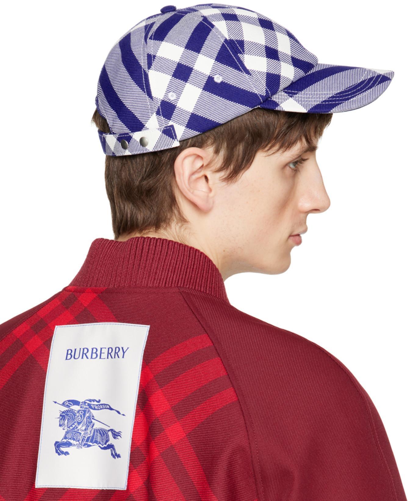 BURBERRY Reversible Bomber Jacket In Ripple Check