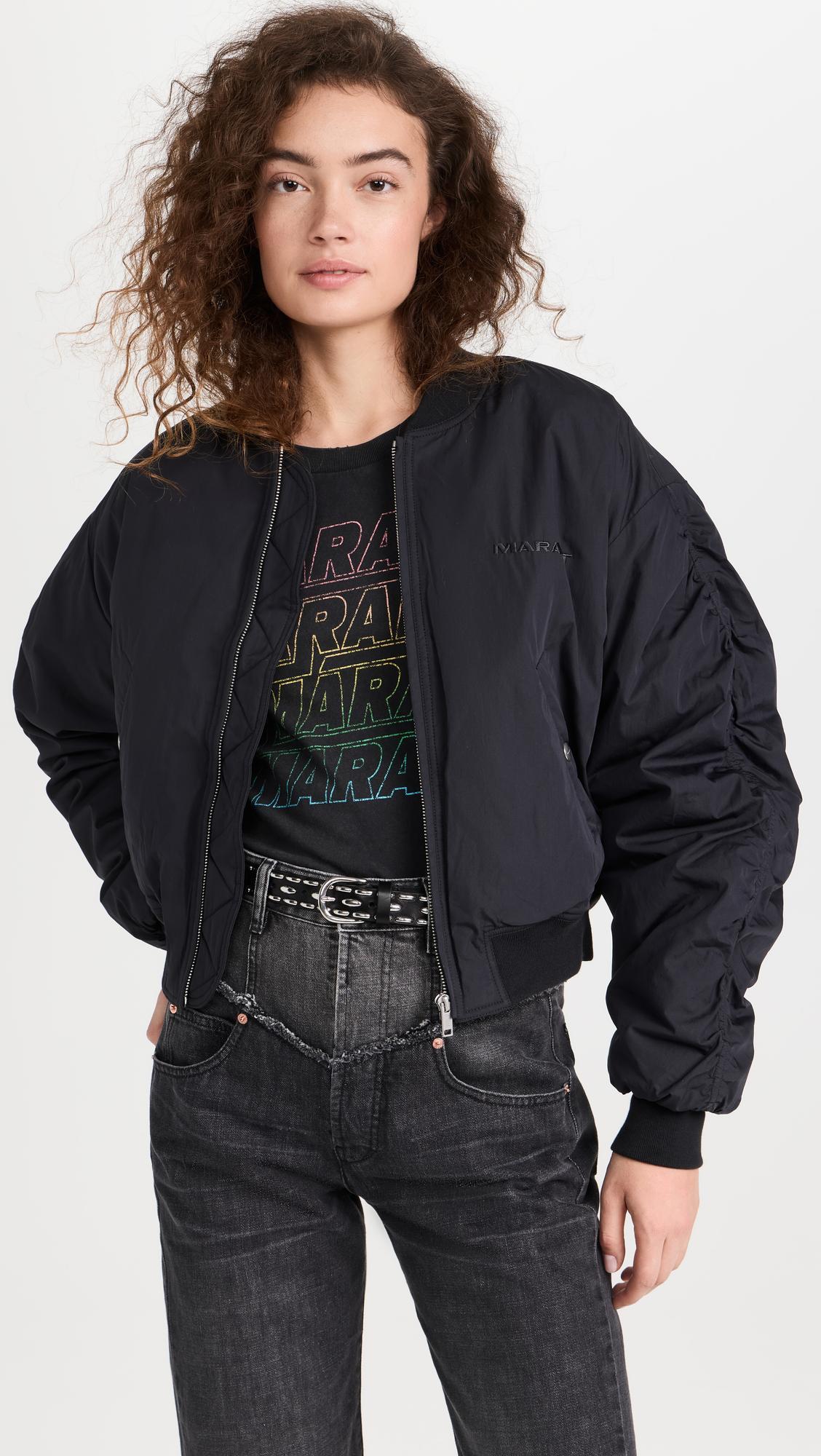 ISABEL MARANT Black Noemie Straight-leg Jeans